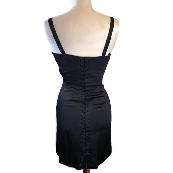 BCBG Little Black Dress Sz 2 - Picture 2 of 7